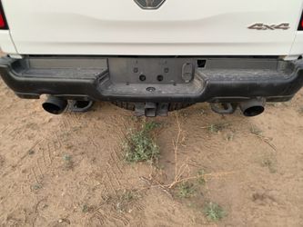 Ram trx rear bumper n trailer hitch