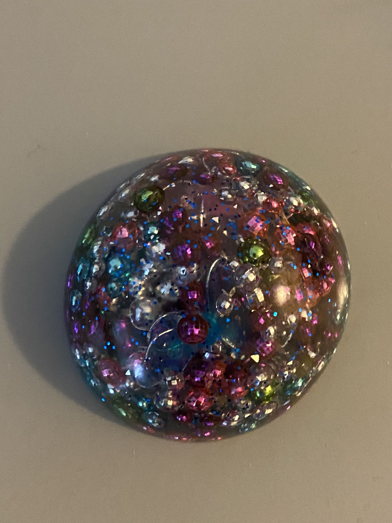 Resin Beaded Paper Weight 