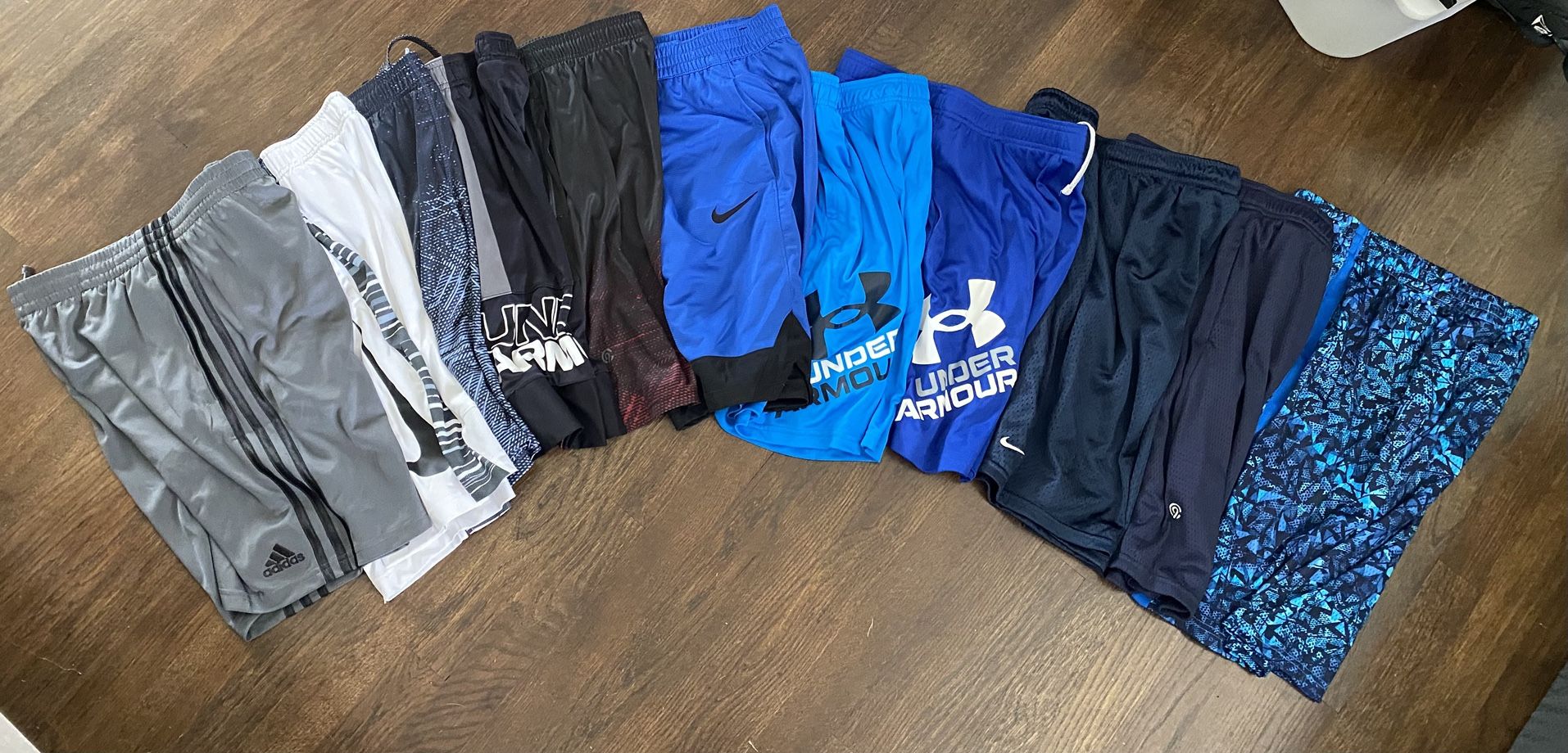 11 Boys L Under Armour, Nike, Adidas…Shorts