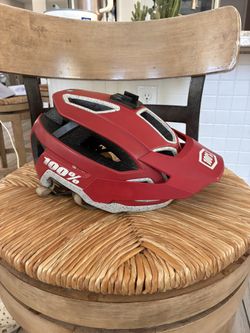 Red 100% Bike Helmet