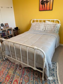 Full bed frame only.