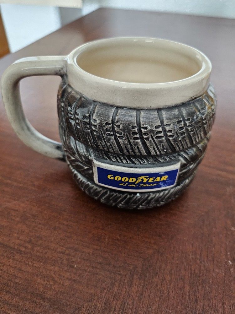 GOODYEAR TIRE COFFEE CUP