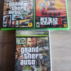 Xbox Rockstar Games Bundle (💲15 Each Firm)