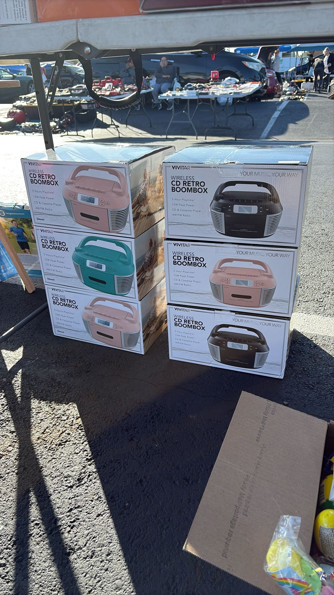 RETRO CD BOOMBOX