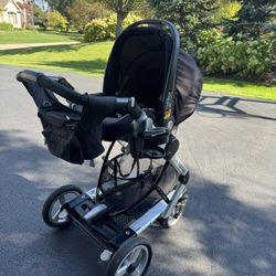 Peg Perego  Car seat on wheels +car base