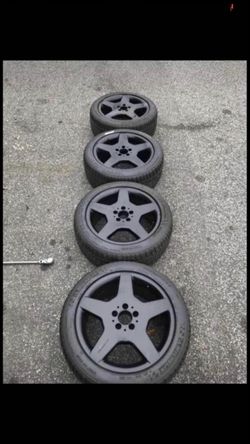 Mercedes Benz AMG Wheels Staggered 18x9.5