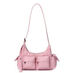 samo ondoh pocket mug bag in brushed pink