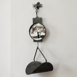 Hanging Metal Clock