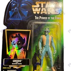 Star Wars 1996 Collection 1 Greedo With Blaster Pistol Holo