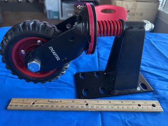 Heavy Duty Spring-Loaded Caster Wheel