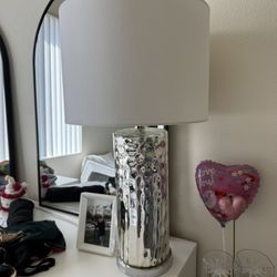 Silver Matching Tahari Lamps