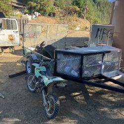 Single Axle Hauling Trailer