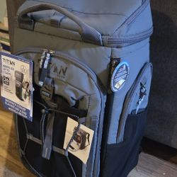 Titan Backpack Cooler - Color Grey - NEW 