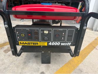 4000 Watt Master MGH4000C Portable Generator