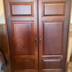 Armoire Style TV Entertainment Or Wardrobe Cabinet