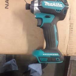 New Makita Brushless 1/4 Hex Impact Tool Only