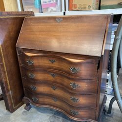 Skandia Antique Secretary Desk