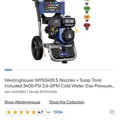 Westing House Pressure Washer