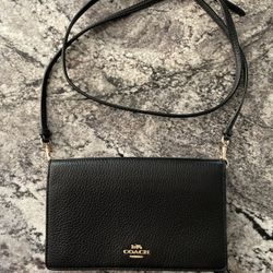 Coach Fold Over Purse