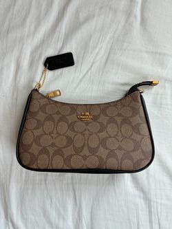 Light Brown Coach Shoulder Bag