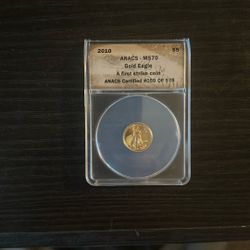 Gold Eagle MS70 - 2010 - 1/10th