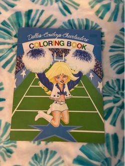 Dallas Cowboys Cheerleaders Coloring Book by NFL Paperback