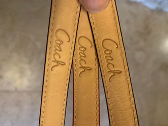 Brand new Coach Leather Bracelets with iconic turnlock clasp.