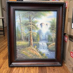 2 Framed Landscape Paintings - $50 for Both