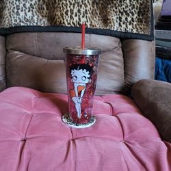 Betty Boop Tumbler.