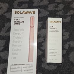 Solawave 4-IN-1 skincare therapy and wand