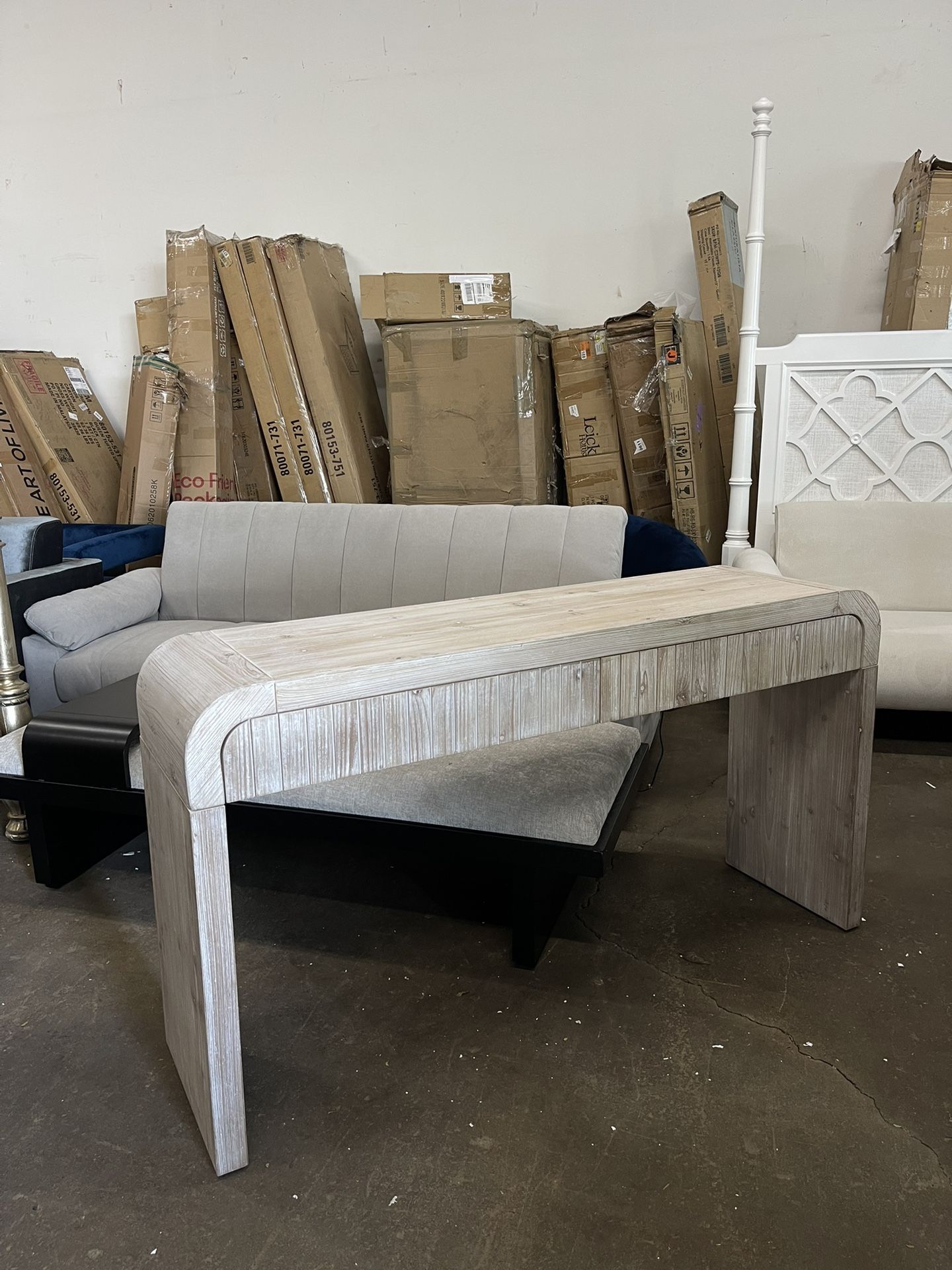 Colynn 59" Vintage Crafted Console Table