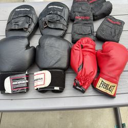 Boxing Equipment. All For $40 As Is. 