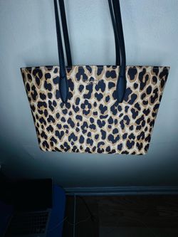 Kate Spade New York Leopard Print Tote Bag