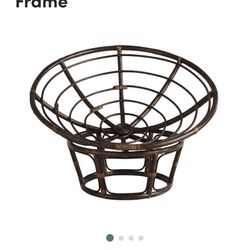 World Market Papasan Chair & Cushion