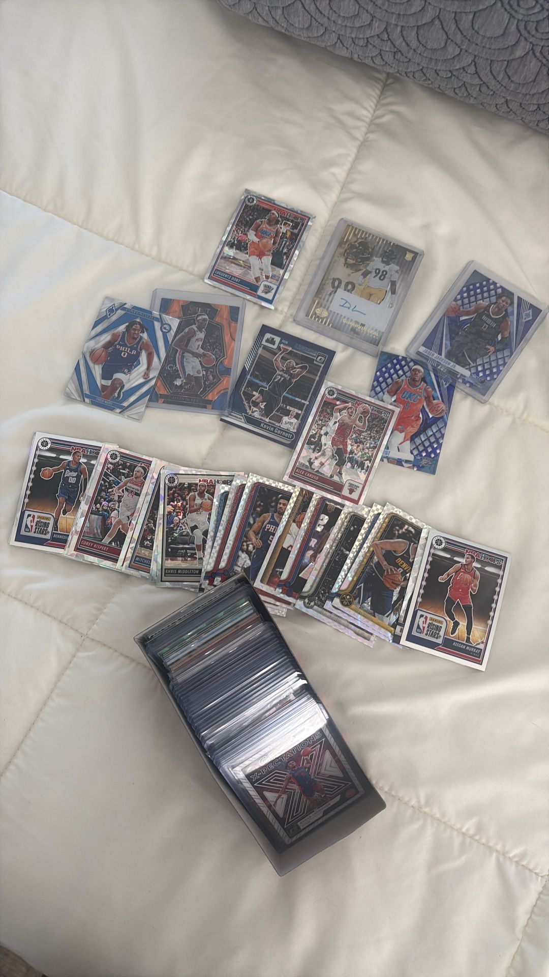 NBA & MLB Trading Cards Lot - Rookies, Stars, Inserts