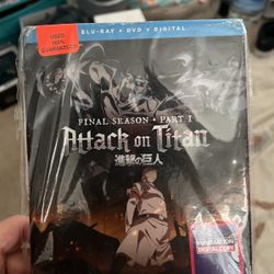 Attack On Titan Blu-ray 