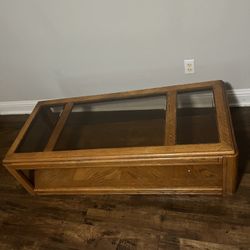 Coffee Table With Glass