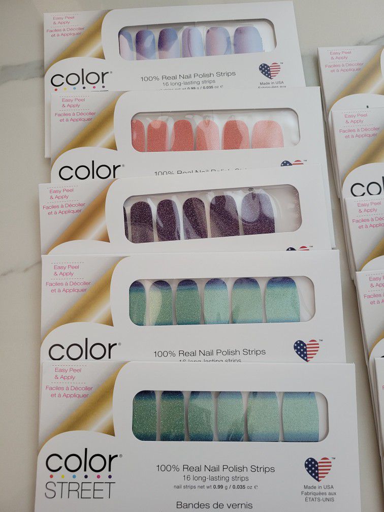 Nail Color Strips