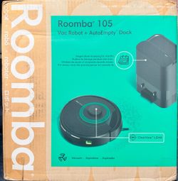 Roomba 105 Vac Robot + AutoEmpty Dock