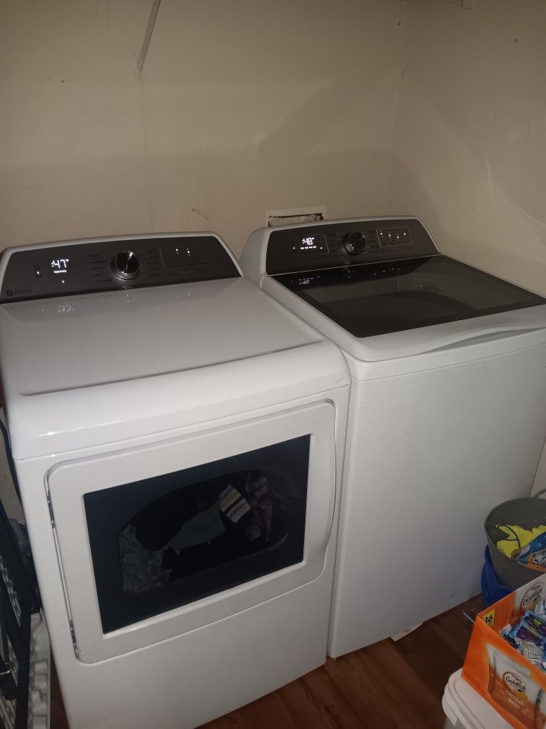GE smart Washer And Dryer