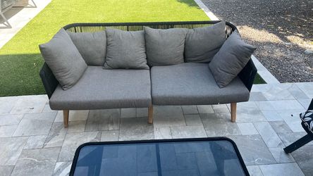 Furniture chairs and table