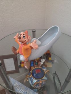 Vintage Jaq and Slipper Statue