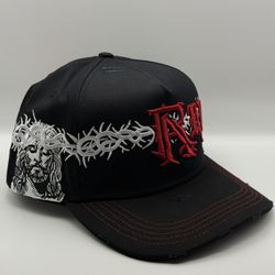 Rude Awakenings Crown of Thorns Snapback Red