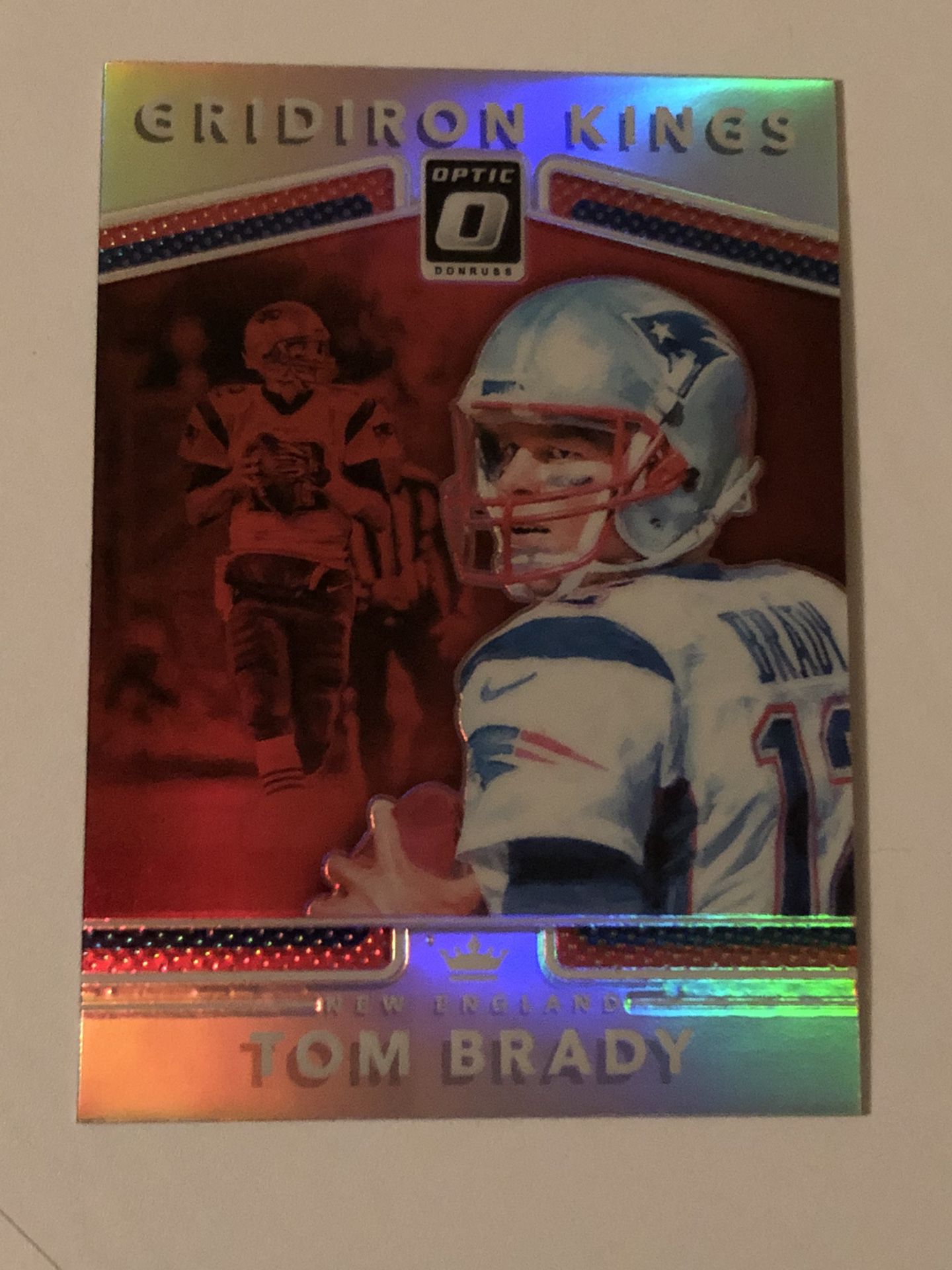 2017 Optic Tom Brady silver prizm