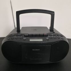 Sony Disc And Cassette Player
