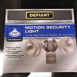 Motion Security Light