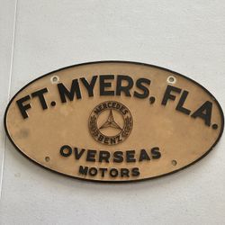 Vintage Auto Dealer Plate