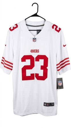 San Francisco 49ers Christian McCaffrey #23 White Stitched Jersey - Size M to XL