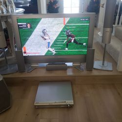 Panasonic "Viera"  42" Plasma TV, DVD/ VHS Player, and Surround Sound System