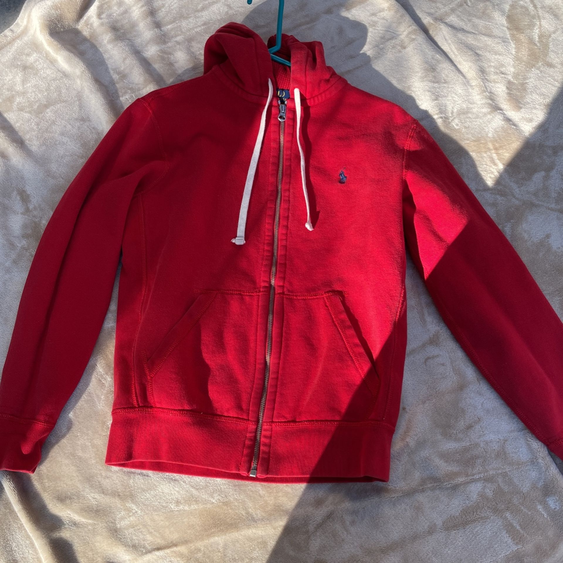 Polo Ralph Lauren Red Zip up